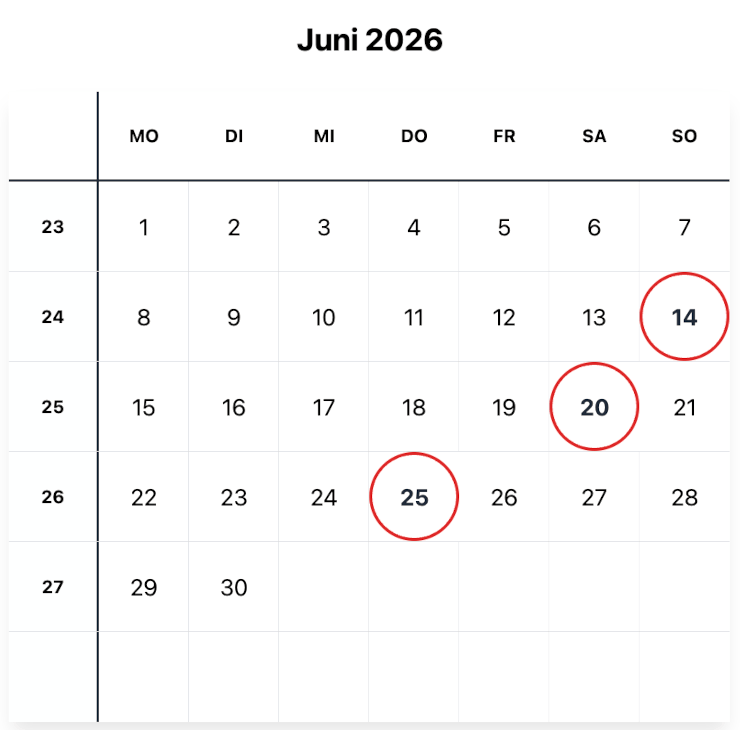 FAFNIRKELLER, 16.04. bis 01.05.