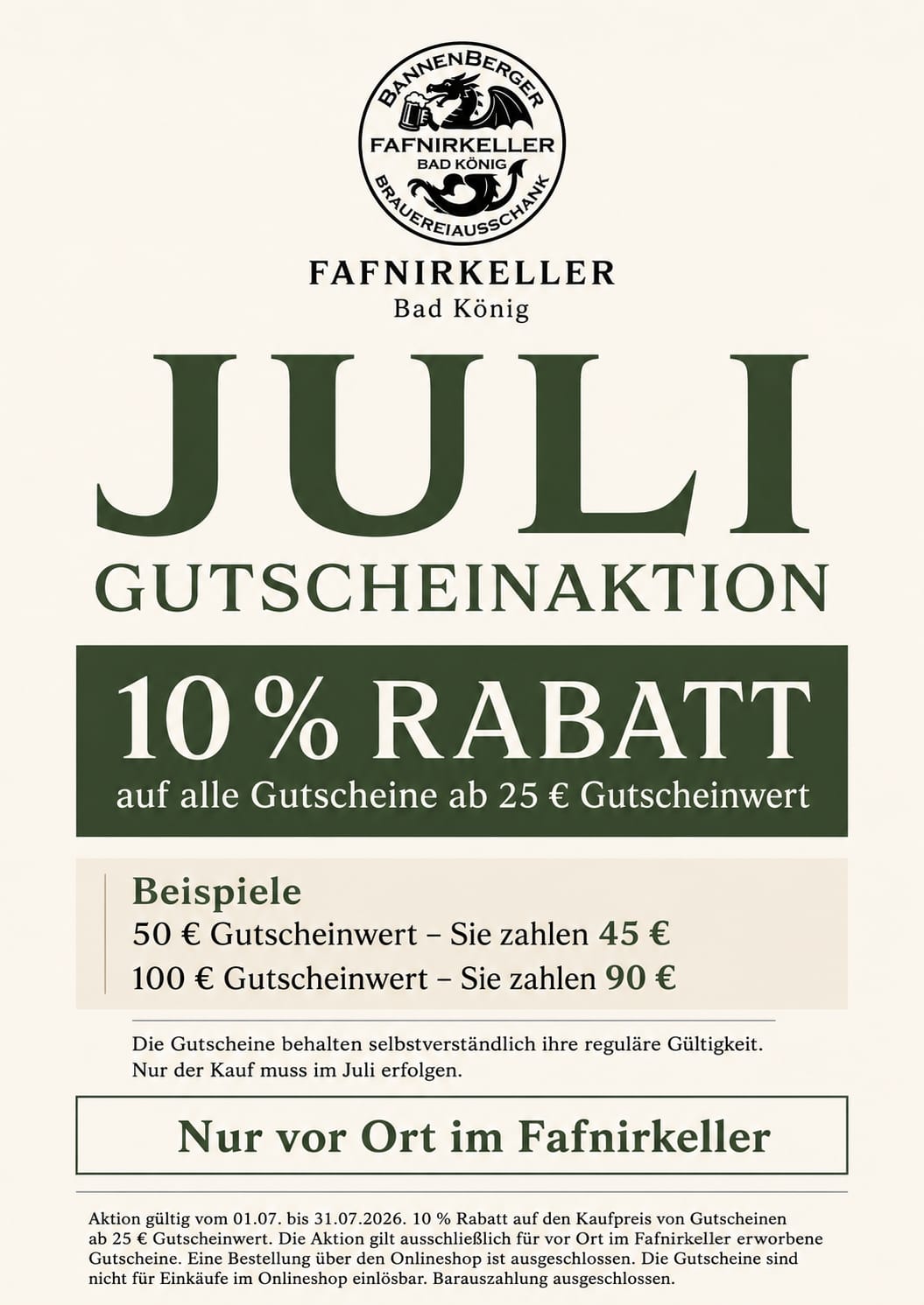 Gutscheinaktion Gutscheinaktion
